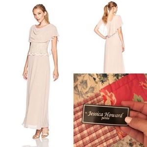 NWT Jessica Howard Champagne Dress